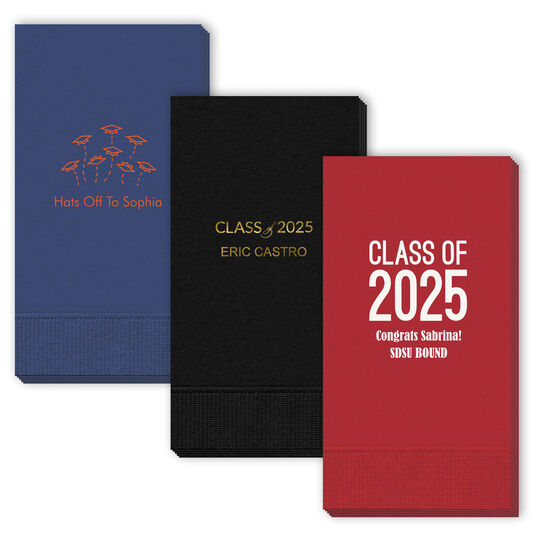 Design Your Own Graduation Guest Towels