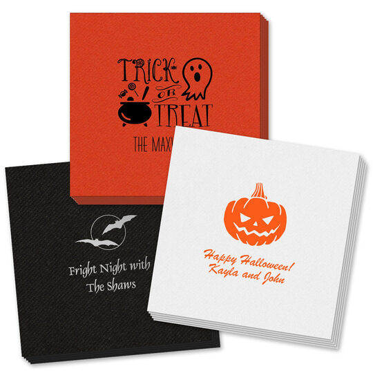 Design Your Own Halloween Linen Like Napkins