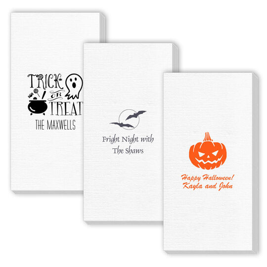 Design Your Own Halloween Deville Guest Towels