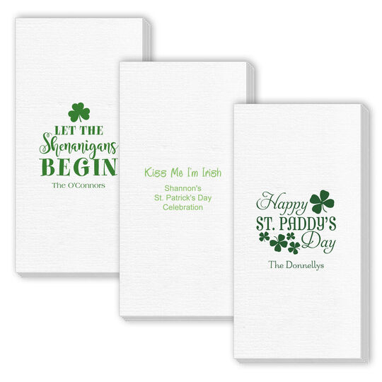 Design Your Own St. Patrick's Day Deville Guest Towels