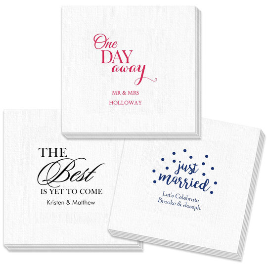 Design Your Own Wedding Deville Napkins