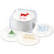 Design Your Own Christmas Round Coasters Image 2 of 2