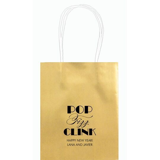 Pop Fizz Clink Mini Twisted Handled Bags