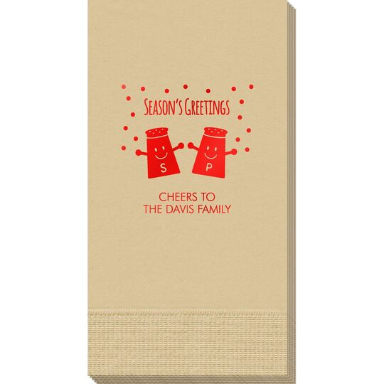 Season's Greetings Guest Towels
