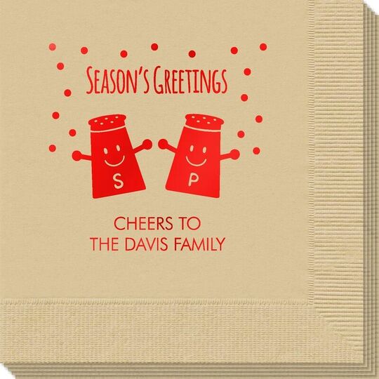 Season's Greetings Napkins