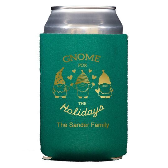 Gnome For The Holidays Collapsible Huggers