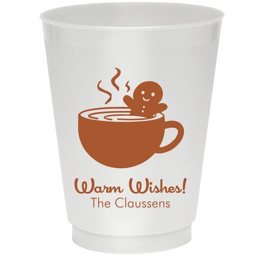 Warm Wishes Colored Shatterproof Cups