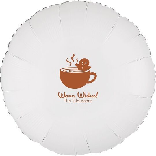 Warm Wishes Mylar Balloons