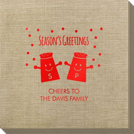 Season's Greetings Bamboo Luxe Napkins