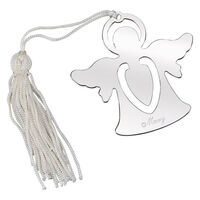Personalized Angel Shaped Bookmark Ornament