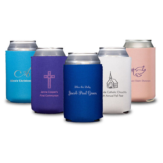 Design Your Own Christian Celebration Collapsible Huggers