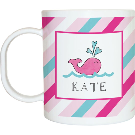 Preppy Whale Children's Mug