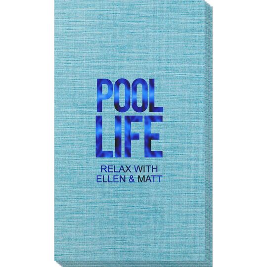 Pool Life Bamboo Luxe Guest Towels