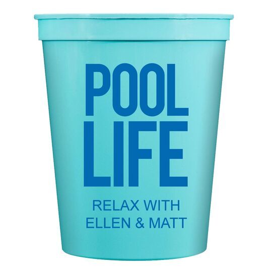 Pool Life Stadium Cups