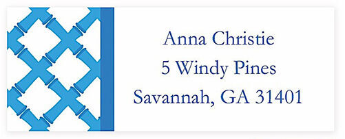 Bamboo Return Address Labels