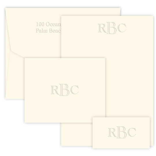 Classic Monogram Wardrobe - Embossed