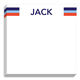 Jack Stripe Chunky Notepad Image 2 of 2
