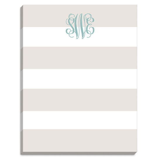 Sand Broad Stripes Notepads