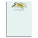 Navy and Gold Bouquet Notepads Image 1 of 4