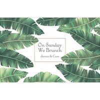 Tropical Leaves Placemats