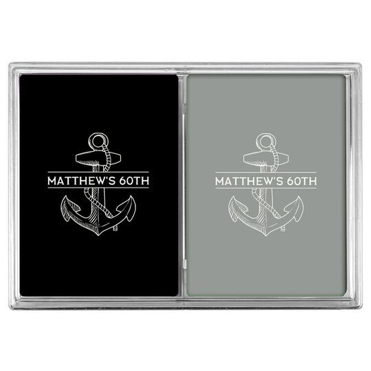 Anchor Double Deck Playing Cards