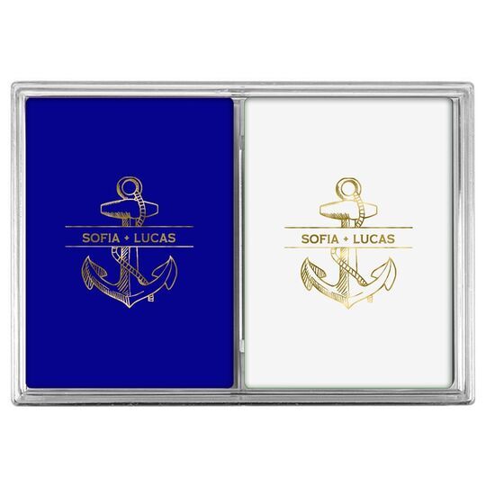 Anchor Double Deck Playing Cards