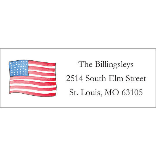 Grand Ole Flag Return Address Labels