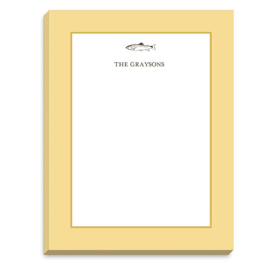 Fish Seaglass Notepads