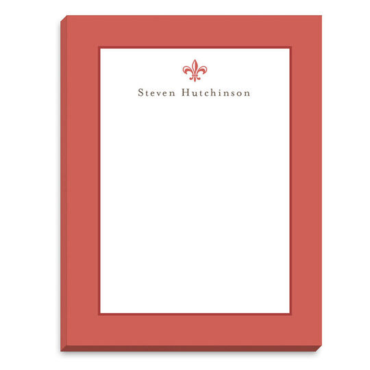 Fleur De Lis Seaglass Notepads