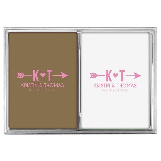 Cupid's Arrow Double Deck Playing Cards