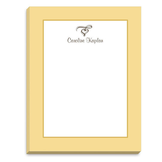 Heart Seaglass Notepads