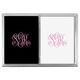 Interlocking Script Monogram Double Deck Playing Cards Image 1 of 2