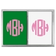 Rounded Monogram Double Deck Playing Cards Image 1 of 2