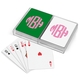 Rounded Monogram Double Deck Playing Cards Image 2 of 2