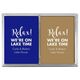Relax We're on Lake Time Double Deck Playing Cards Image 1 of 2