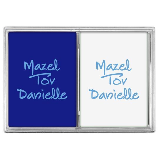 Studio Text Double Deck Playing Cards