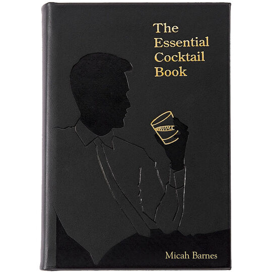 The Essential Cocktail Personalized Leather Book