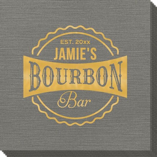 My Bourbon Bar Bamboo Luxe Napkins