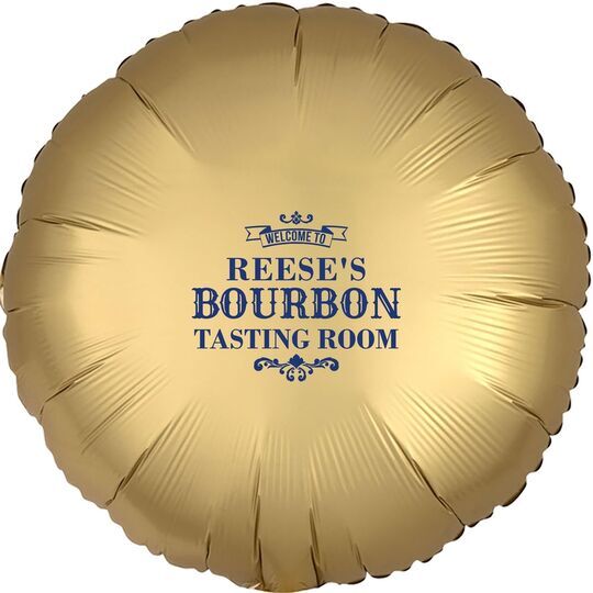 Bourbon Tasting Room Mylar Balloons