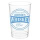 Whiskey Bar Label Clear Plastic Cups Image 2 of 3