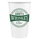 Whiskey Bar Label Paper Coffee Cups Image 1 of 3
