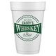 Whiskey Bar Label Styrofoam Cups Image 1 of 3