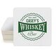 Whiskey Bar Label Square Coasters Image 1 of 3