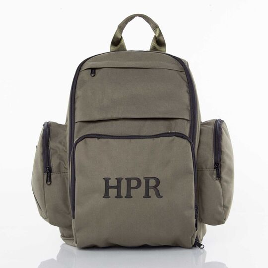 Personalized Olive Multipurpose Backpack