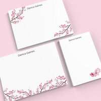 Cherry Blossom Flat Note Card Collection