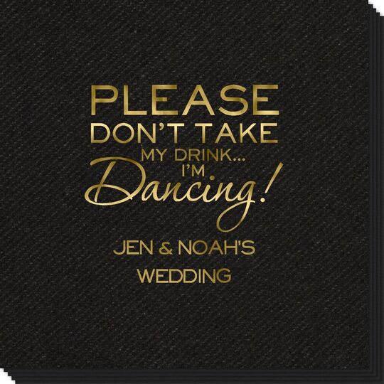 I'm Dancing Linen Like Napkins