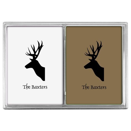 Deer Buck Double Deck Playing Cards