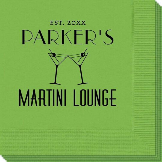 Martini Lounge Napkins