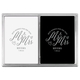 Mr. and Mrs. Best Wishes Double Deck Playing Cards Image 1 of 2