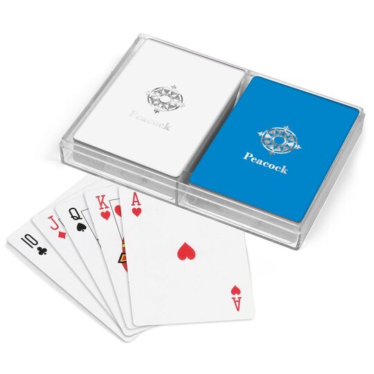 Nautical Starboard Double Deck Playing Cards